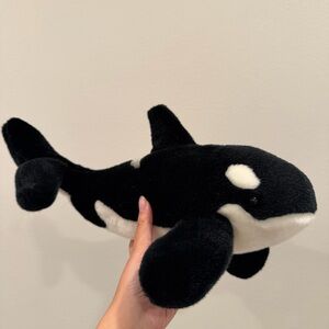 Seaworld orca plush